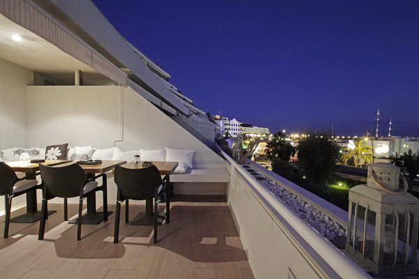 Maritimo Botafoch 3 - Ibiza Luxus Appartement mit Pool Klimaanlage Internet für 6 Personen