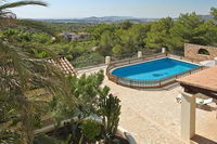 Ibiza Ferienhaus  terraza-con-vista-ibiza
