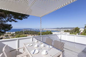 Ibiza Ferienhaus  terraza-con-vista-ibiza