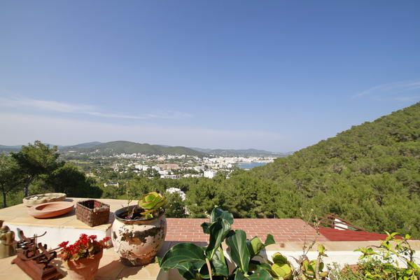 Vista Eulalia - Ibiza Appartement mit Meerblick bis 5 oder 7 Personen