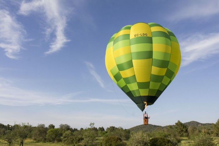hot air balloon ibiza