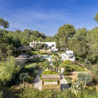 Ibiza Holiday Home with Pool - Can Gertrudis - Meditation Garden, Playground, and Family Pool