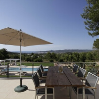 Ibiza Villa mit Meerblick und Pool - Can Nebot 2 / Dos Torres in San Agustin