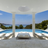 Villa de lujo en Ibiza con piscina - Can Rica - playa de Cala Jondal