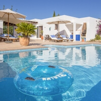 Ibiza Ferienhaus mit Pool - Can Pato - hinter Can Furnet
