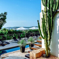 Villa lujo Ibiza con piscina y vistas al mar - Can Chloe - oasis de lujo