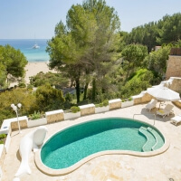 Ibiza Strandvakantiehuis met zwembad - Casa Playa - Toplocatie