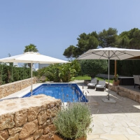  Luxury Holiday Home Siesta Pueblo - with Pool & Sea View / Santa Eulalia