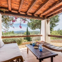 Ibiza Finca mit Pool -  Can Alegre Bohemian Chic Finca bei San Carlos