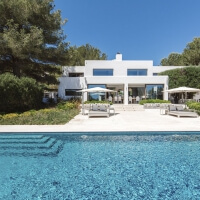 Ibiza Luxus Villa mit Pool - Can Sol - Familien Villa Boutique Hotel Stil