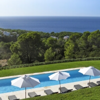 Ibiza luxe villa met zwembad - El Cielo - Zonsondergangen en zeezicht