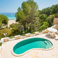 Ibiza Beachfront Holiday Home with Pool - Casa Playa - Prime Location